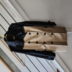 Coach Two-Tone Trench Coat
